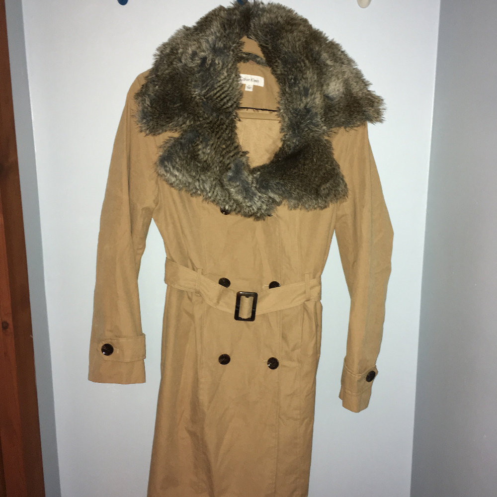 Brand new Calvin Klein trench coat